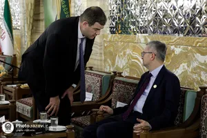 دیدار شرکت کنندگان بیست و هشتمین اجلاسیه سازمان اکو با تولیت آستان قدس رضوی-2