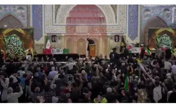 Funeral ceremony for Ramadan War martyrs in holy shrine