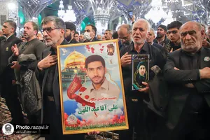 مراسم تشییع پیکر شهدای خان&zwnj;طومان