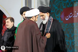 عزاداری هیأت مذهبی استان خوزستان در حسینیه حرم