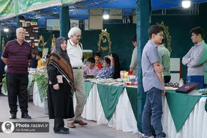 بازارچه دانش&zwnj;آموزان مدارس امام رضا علیه&zwnj;السلام