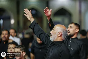 آیین ابوقربه، لیله العباس در حرم مطهر رضوی