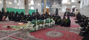سوگواری و پیاده روی خادمیاران بابل در سالروز شهادت حضرت فاطمه زهرا(س)
