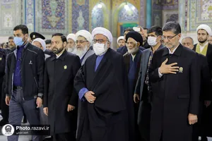 بازگشایی صحن انقلاب حرم مطهر رضوی