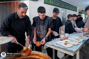 موکب خدمت رسانی دربیرستان امام رضا علیه&zwnj;السلام واحد چناران