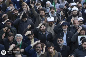 تشییع پیکر شهید حجت الاسلام سیدداوود بی&zwnj;طرف در مشهد