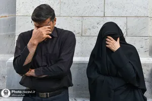 مراسم عزاداری خادمین حرم رضوی بمناسبت شهادت امام باقر علیه السلام