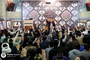 مراسم بزرگداشت حماسه نهم دی در دانشگاه رضوی