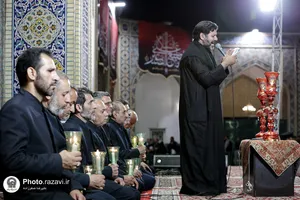 آیین شام غریبان امام حسین علیه&zwnj;السلام با حضور زائرین غیر ایرانی