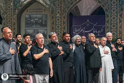 عزاداری پرشور زائران عرب زبان همزمان با تاسوعای حسینی