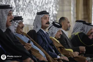 دیدار تولیت آستان قدس رضوی با شیوخ عشایر عراق