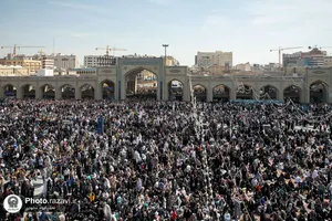 مراسم تحویل سال 1404 در حرم مطهر رضوی-2