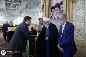 دیدار رتبه&zwnj;های برتر کنکور، نخبگان و مدال&zwnj;آوران المپیادهای علمی با تولیت آستان قدس رضوی

