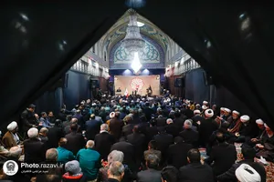 مجلس روضه فاطمیه در حرم مطهر رضوی-2