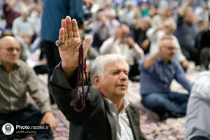 جشن میلاد پیامبر اکرم و امام صادق علیهما السلام در رواق امام خمینی حرم مطهر رضوی