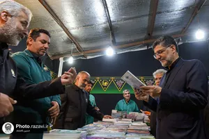 بازدید قائم مقام تولیت آستان قدس رضوی از مواکب خدمت رسان به زائرین پیاده