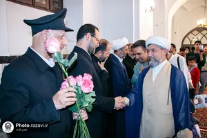 اعتکاف کارکنان آستان قدس رضوی در حرم امام رضا علیه&zwnj;السلام