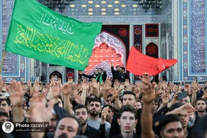 مراسم چهارپایه خوانی شهادت امام رضا علیه&zwnj;السلام