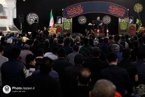 مراسم احیا شب نوزدهم ماه رمضان ویژه ناشنوایان