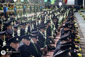آیین خطبه&zwnj;خوانی شب میلاد امام رضا(علیه&zwnj;السلام) در حرم مطهر رضوی - 2