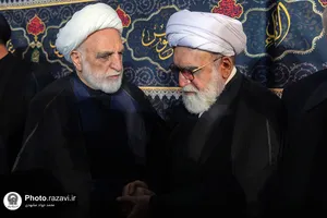 آیین خطبه&zwnj;خوانی شب شهادت امام رضا علیه&zwnj;السلام در حرم مطهر رضوی-1