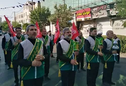 خادم‌یاران البرز با برپایی آیین یوم الرضا (ع) به سوگ امام رئوف نشستند