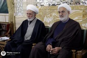 مراسم گرامیداشت یاد شهید مطهری و نکوداشت اساتید حوزه علمیه خراسان