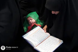 همایش "شیرخوارگان حسینی" در حرم مطهر رضوی-2