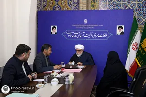 دیدار مردمی تولیت استان قدس رضوی