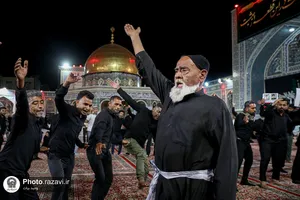 عزاداری سنتی دهه آخر صفر در &laquo;حسینیه حرم&raquo;-1