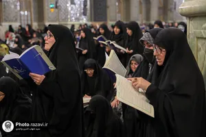 مراسم احیا شب نوزدهم ماه مبارک رمضان در حرم مطهر رضوی - 3