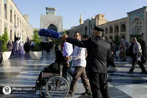 اقامه نماز عید سعید قربان در حرم مطهر رضوی-2