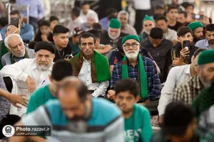 تشرف سادات زیارت اولی به حرم مطهر رضوی