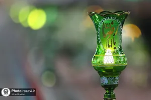 آیین خطبه خوانی شب شهادت امام رضا علیه السلام در حرم مطهر رضوی - 1
