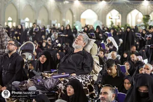 مراسم احیا شب بیست و سوم ماه مبارک رمضان در حرم مطهر رضوی - 1
