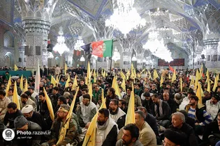 برگزاری ویژه برنامه شهادت قائد امت ویژه افغانستانی‌های مقیم ایران در حرم مطهر رضوی