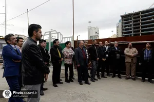 بازدید مسئولین روابط عمومی&zwnj;های استان از پروژه&zwnj;های عمرانی حرم مطهر رضوی