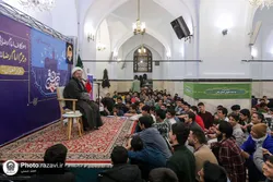 اعتکاف نوجوانانه در حرم مطهر رضوی، تجربه‌ای برای روشن تر شدن قلب‌ها  