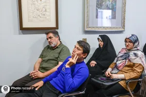 نشست نقد و بررسی کتاب خضرانه در مکتب هنر رضوان