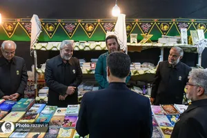 بازدید قائم مقام تولیت آستان قدس رضوی از مواکب خدمت رسان به زائرین پیاده