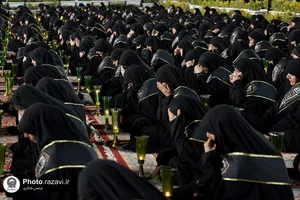 آئین خطبه&zwnj;خوانی شب عاشورا در حرم مطهر رضوی-2