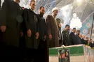 وداع با پیکر شهید ظریفی در حرم مطهر رضوی