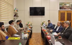 دیدار مدیر مؤسسه فرهنگی تبیان افغانستان با رئیس دانشگاه بین‌المللی امام رضا (ع)