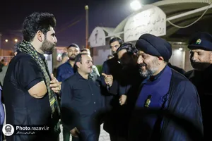 تجلیل از مواکب اربعین حسینی توسط خدام حرم مطهر رضوی