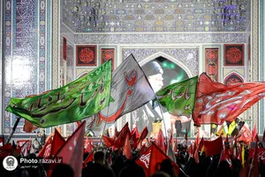 آئین بزرگداشت رهبر شهید انقلاب اسلامی در حرم مطهر رضوی-4
