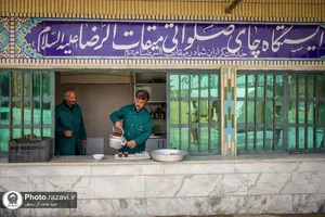 آغاز به کار موکب دربانان حرم مطهر رضوی در محور سرخس-مشهد