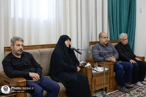 دیدار اعضای کمیسیون اصل ۹۰ مجلس شورای اسلامی با تولیت آستان قدس رضوی