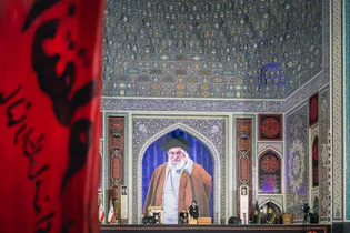 آئین بزرگداشت رهبر شهید انقلاب اسلامی در حرم مطهر رضوی-۲