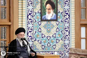 سخنرانی نوروزی رهبر معظم انقلاب در حرم مطهر رضوی