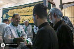 زائران حرم امامین عسکریین مهمان سفره امام رضا علیه&zwnj;السلام-2